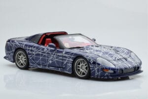 Chevrolet Callaway C12 Corvette MUKO Artcar AUTOart 1:18 71014 Metall — Bild 7 von 9