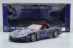 Chevrolet Callaway C12 Corvette MUKO Artcar AUTOart 1:18 71014 Metall — Bild 9 von 9