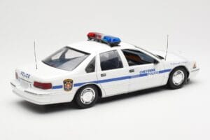 Chevrolet Caprice Cheyenne Polizei UT Models 1:18 21025 Metall — Bild 2 von 6