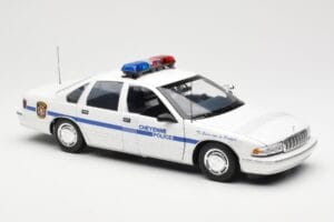Chevrolet Caprice Cheyenne Polizei UT Models 1:18 21025 Metall — Bild 4 von 6
