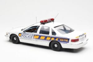 Chevrolet Caprice Watkins Glen Polizei UT Models 1:18 21028 Metall — Bild 5 von 6