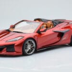 Chevrolet Corvette C8 Z06 Cabriolet Rot Mist GT Spirit 1:18