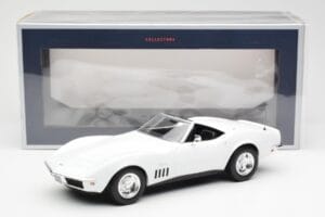 Chevrolet Corvette C3 Cabriolet Can-Am Weiß Norev 1:18 189038 Metall — Bild 6 von 6