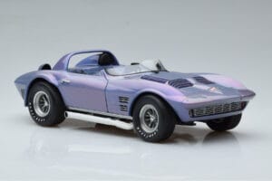 Chevrolet Corvette Grand Sport Roadster Laguna Seca Himmelblau Exoto 1:18 EXPRM00080 Metall — Bild 5 von 9