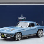 Chevrolet Corvette C2 Sting Ray Blau Norev 1:18 - image 6 of 6
