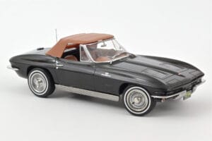 Chevrolet Corvette C2 Sting Ray Cabriolet Norev 1:18 189055 Metall — Bild 3 von 3