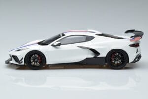 Chevrolet Hennessey Corvette C8 Arctic Weiß GT Spirit 1:18 GT317 Resin — Bild 3 von 6