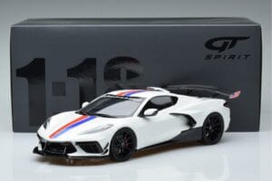 Chevrolet Hennessey Corvette C8 Arctic Weiß GT Spirit 1:18 GT317 Resin — Bild 6 von 6