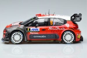 Citroen C3 WRC #9 S. Lefebvre / G. Moreau Tour de Corse 2017 Norev 1:18 181633 Metall — Bild 3 von 6