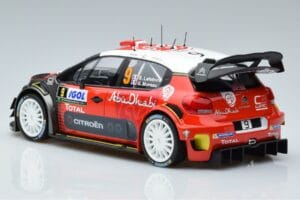 Citroen C3 WRC #9 S. Lefebvre / G. Moreau Tour de Corse 2017 Norev 1:18 181633 Metall — Bild 5 von 6