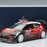 Citroen C3 WRC #9 S. Lefebvre / G. Moreau Tour de Corse 2017 Norev 1:18 181633 Metall - image 6 of 6