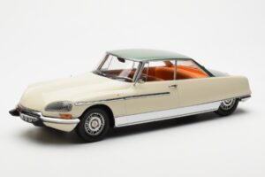 Citroen DS 21 Le Leman Cabriolet Elfenbein und Grün Norev 1:18