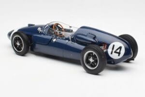 Cooper T51 Climax #14 S. Moss Italian GP Winner 1959 Schuco 1:18 450032600 Metall — Bild 7 von 8