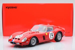 Ferrari 250 GTO #19 24 Hours of Le Mans 1962 Kyosho 1:18 08438A Metall — Bild 10 von 10