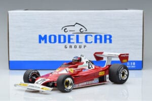 Ferrari 312 T2 B #21 G. Villeneuve Canadian GP 1977 MCG 1:18 MCG18623F Metall — Bild 6 von 6