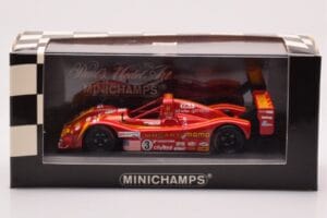 Ferrari 333 SP #3 Moretti Racing G. Moretti / D. Theys / M. Baldi 24 Hours of Le Mans 1998 Minichamps 1:43 430987603 Metall — Bild 4 von 4