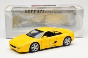 Ferrari F355 Berlinetta Gelb UT Models 1:18 180074021 Metall — Bild 6 von 6