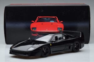 Ferrari F40 Lightweight Schwarz Kyosho 1:18 08412BK Metall — Bild 12 von 12