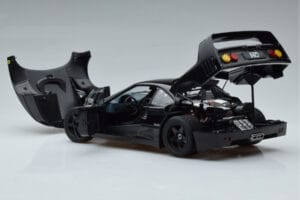 Ferrari F40 Lightweight Schwarz Kyosho 1:18 08412BK Metall — Bild 6 von 12