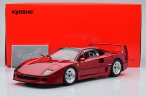 Ferrari F40 Rot Metallic Asia Exclusive Kyosho 1:18 08416RM-G Metall — Bild 14 von 14