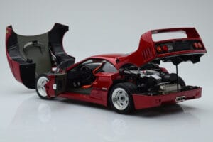 Ferrari F40 Rot Metallic Asia Exclusive Kyosho 1:18 08416RM-G Metall — Bild 6 von 14