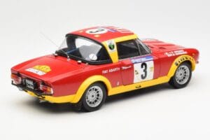 Fiat 124 Abarth #3 Barbasio / Sodano East African Safari Rally 1974 Sun Star 1:18 4952 Metall — Bild 3 von 8