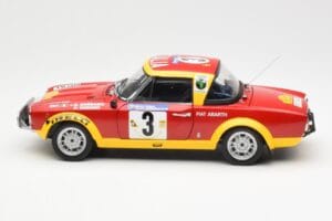Fiat 124 Abarth #3 Barbasio / Sodano East African Safari Rally 1974 Sun Star 1:18 4952 Metall — Bild 4 von 8