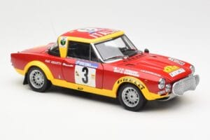 Fiat 124 Abarth #3 Barbasio / Sodano East African Safari Rally 1974 Sun Star 1:18 4952 Metall — Bild 6 von 8