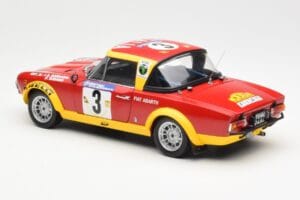 Fiat 124 Abarth #3 Barbasio / Sodano East African Safari Rally 1974 Sun Star 1:18 4952 Metall — Bild 7 von 8