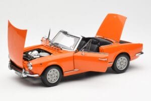 Fiat 124 BS Orange Sun Star 1:18 4906 Metall — Bild 2 von 8