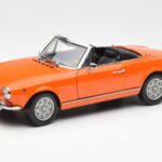Fiat 124 BS Orange Sun Star 1:18