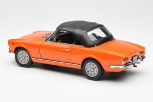 Fiat 124 BS Orange Sun Star 1:18 4906 Metall — Bild 7 von 8