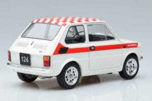 Fiat 126 Abarth Weiß MCG 1:18 MCG18325 Metall — Bild 2 von 6
