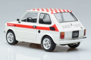 Fiat 126 Abarth Weiß MCG 1:18 MCG18325 Metall — Bild 5 von 6