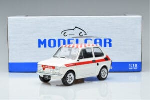 Fiat 126 Abarth Weiß MCG 1:18 MCG18325 Metall — Bild 6 von 6