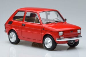 Fiat 126 Rot MCG 1:18 MCG18323 Metall — Bild 4 von 6