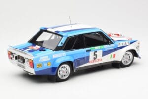 Fiat 131 Abarth #5 Team Fiat Works Rally Portugal 1980 Kyosho 1:18 08376A Metall — Bild 3 von 8