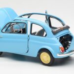 Fiat Nuova 500 Celeste Blau Kyosho 1:18 - image 5 of 8