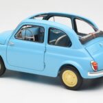 Fiat Nuova 500 Celeste Blau Kyosho 1:18 - image 7 of 8
