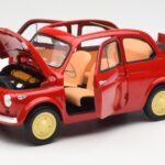 Fiat Nuova 500 Coral Rot Kyosho 1:18 - image 2 of 8