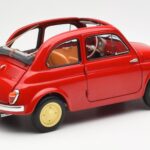 Fiat Nuova 500 Coral Rot Kyosho 1:18 - image 3 of 8