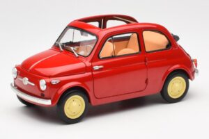 Fiat Nuova 500 Coral Rot Kyosho 1:18