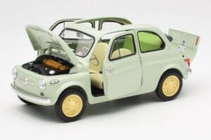 Fiat Nuova 500 Clear Grün Kyosho 1:18 08966LG Metall — Bild 2 von 8