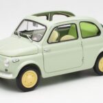 Fiat Nuova 500 Clear Grün Kyosho 1:18