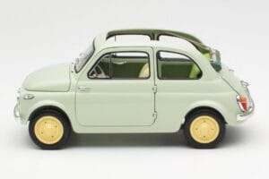 Fiat Nuova 500 Clear Grün Kyosho 1:18 08966LG Metall — Bild 4 von 8