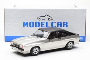 Ford Capri Mk2 X-Pack Silber MCG 1:18 MCG18349 Metall — Bild 6 von 6