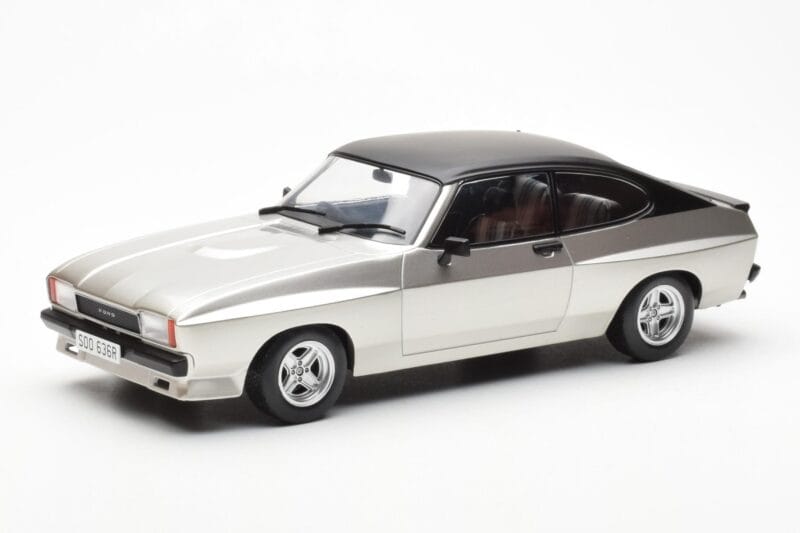 Ford Capri Mk2 X-Pack Silber MCG 1:18