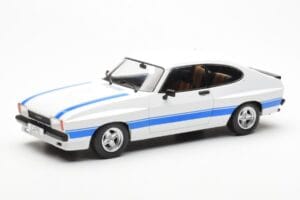 Ford Capri Mk2 X-Pack Weiß MCG 1:18