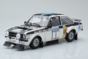 Ford Escort RS 1800 Allied Polymer #1 T. Makinen / H. Liddon Winner RAC Rally 1975 Minichamps 1:18