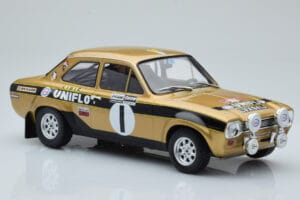 Ford Escort Mk1 RS1600 Night Version #1 R. Clark / J. Porter Rally Wales 1972 IXO 1:18 18RMC100 Metall — Bild 4 von 6